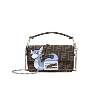 FENDI BAGUETTE MINI 8BS017AR1UF1NPK (20*13*5cm)